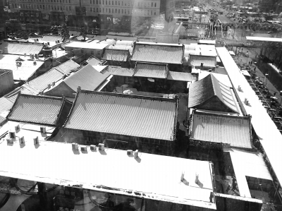 A scenic view of Beijing Xicheng Guoli Mengzang Xuexiao Jiuzhi