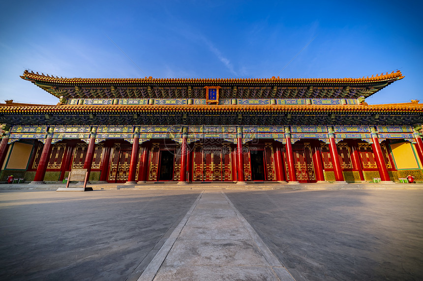 A scenic view of Beijing Xicheng Jingshan