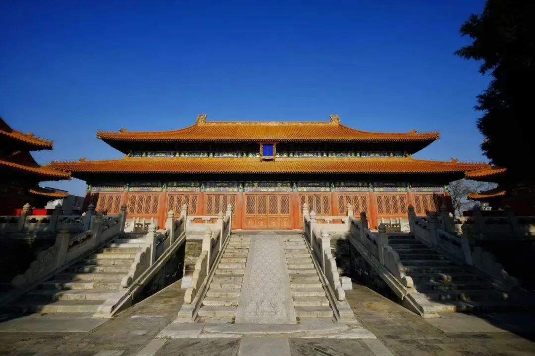 A scenic view of Beijing Xicheng Lidai Diwangmiao