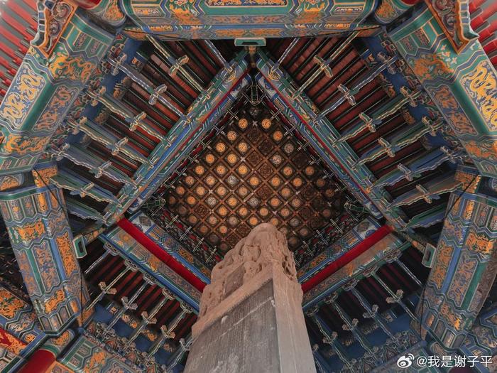 A scenic view of Beijing Xicheng Lidai Diwangmiao