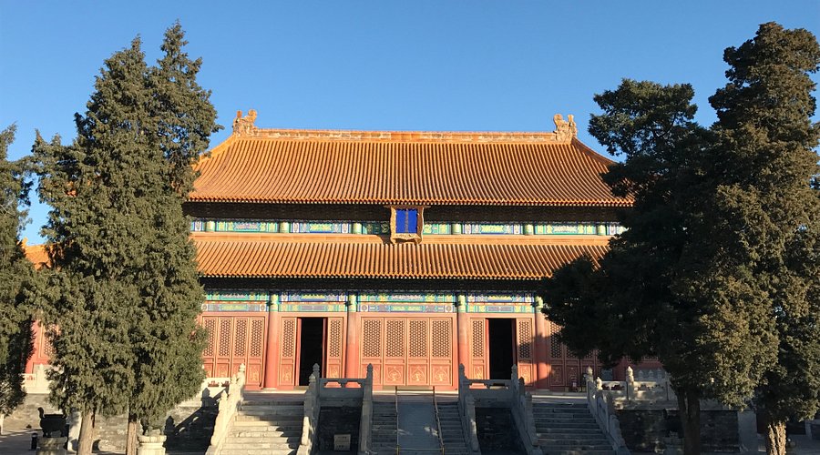 A scenic view of Beijing Xicheng Lidai Diwangmiao