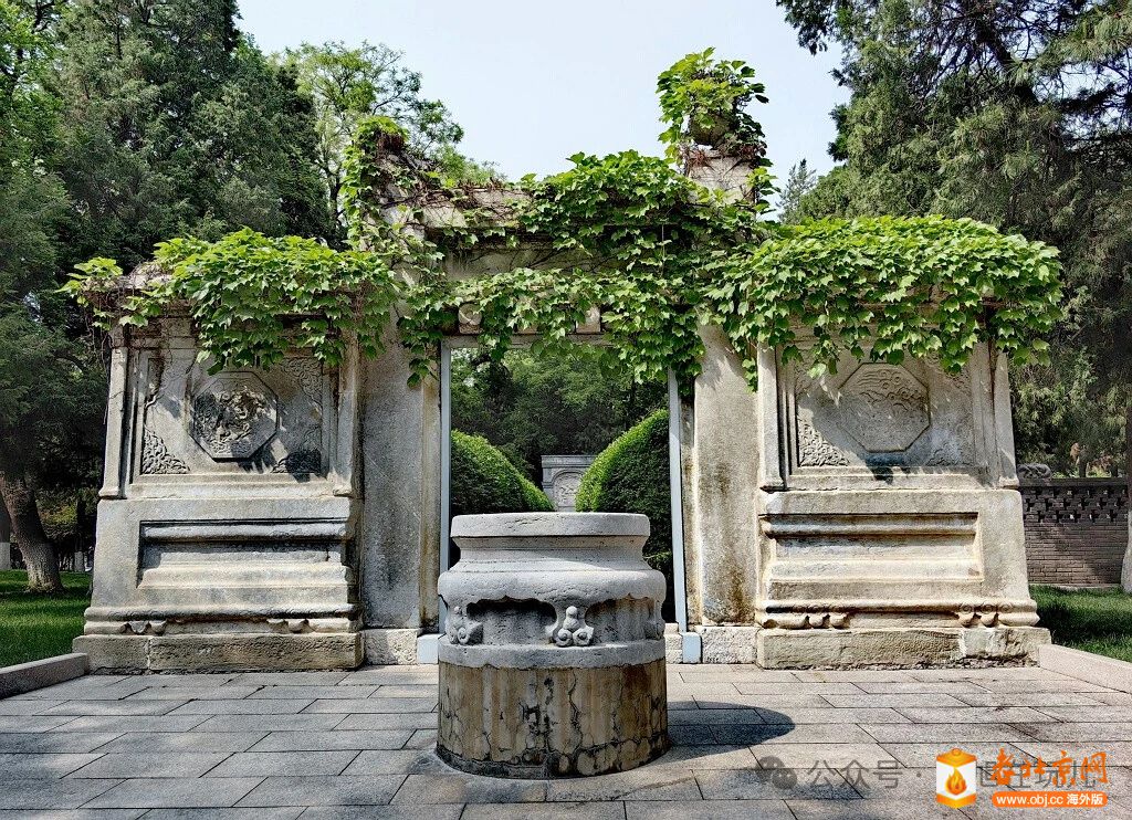 A scenic view of Beijing Xicheng Limadou He Waiguo Chuanjiaoshi Mudi