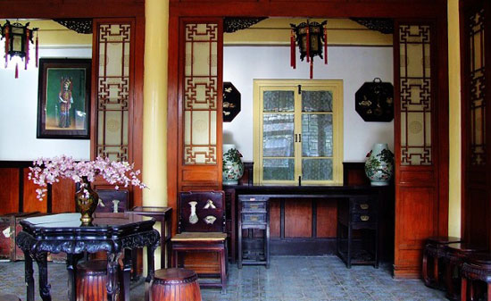 A scenic view of Beijing Xicheng Meilanfang Jiuju