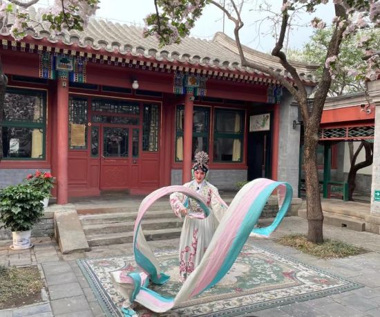 A scenic view of Beijing Xicheng Meilanfang Jiuju