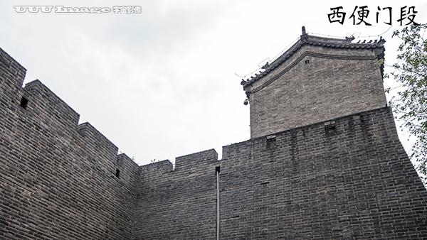 A scenic view of Beijing Xicheng Ming Beijingcheng Chengqiang Yicun