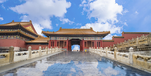 A scenic view of Beijing Xicheng Nantang