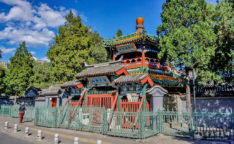 A scenic view of Beijing Xicheng Niujie Libaisi