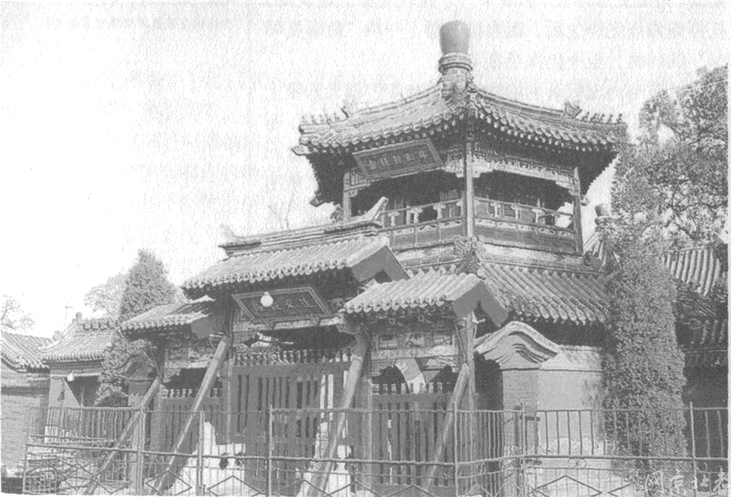 A scenic view of Beijing Xicheng Niujie Libaisi