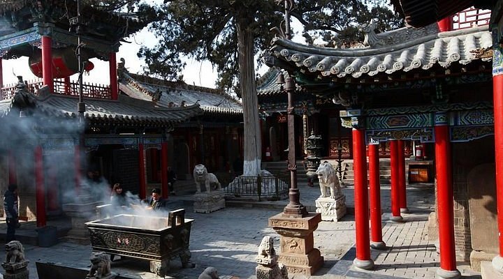 A scenic view of Beijing Xicheng Niujie Libaisi
