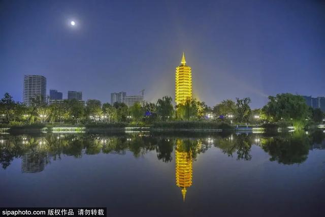A scenic view of Beijing Xicheng Tianningsi Ta