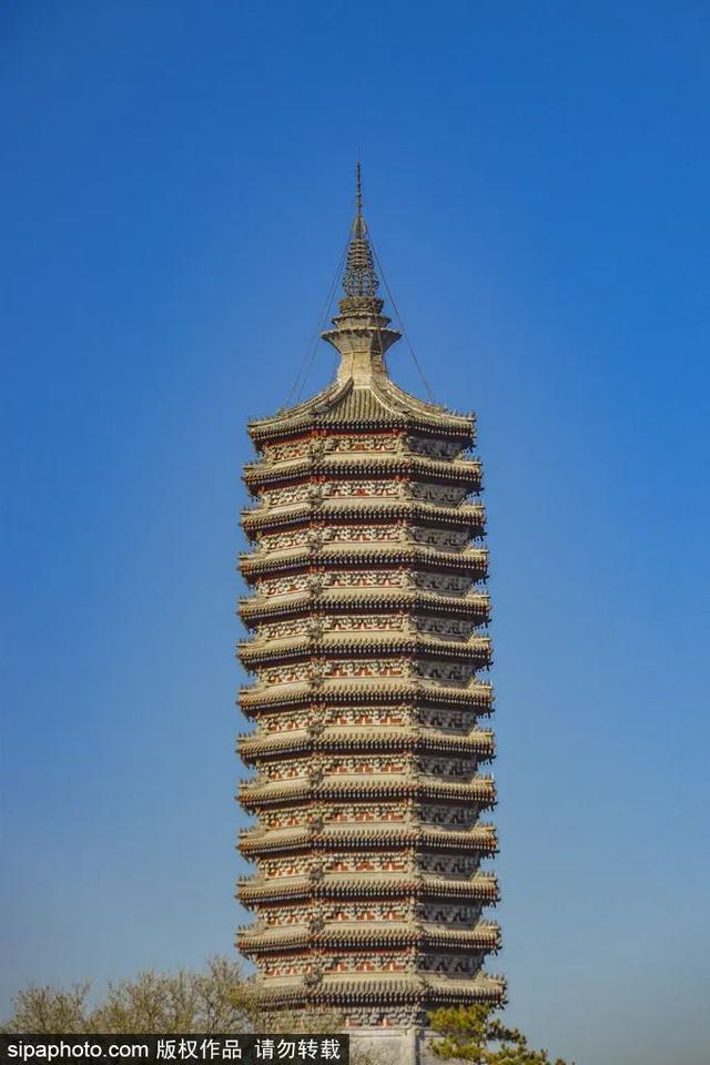 A scenic view of Beijing Xicheng Tianningsi Ta