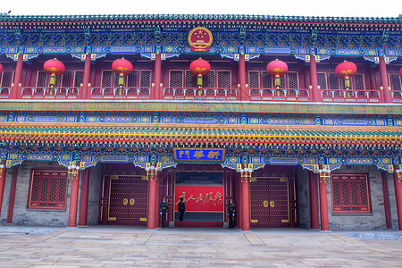 A scenic view of Beijing Xicheng Zhongnanhai