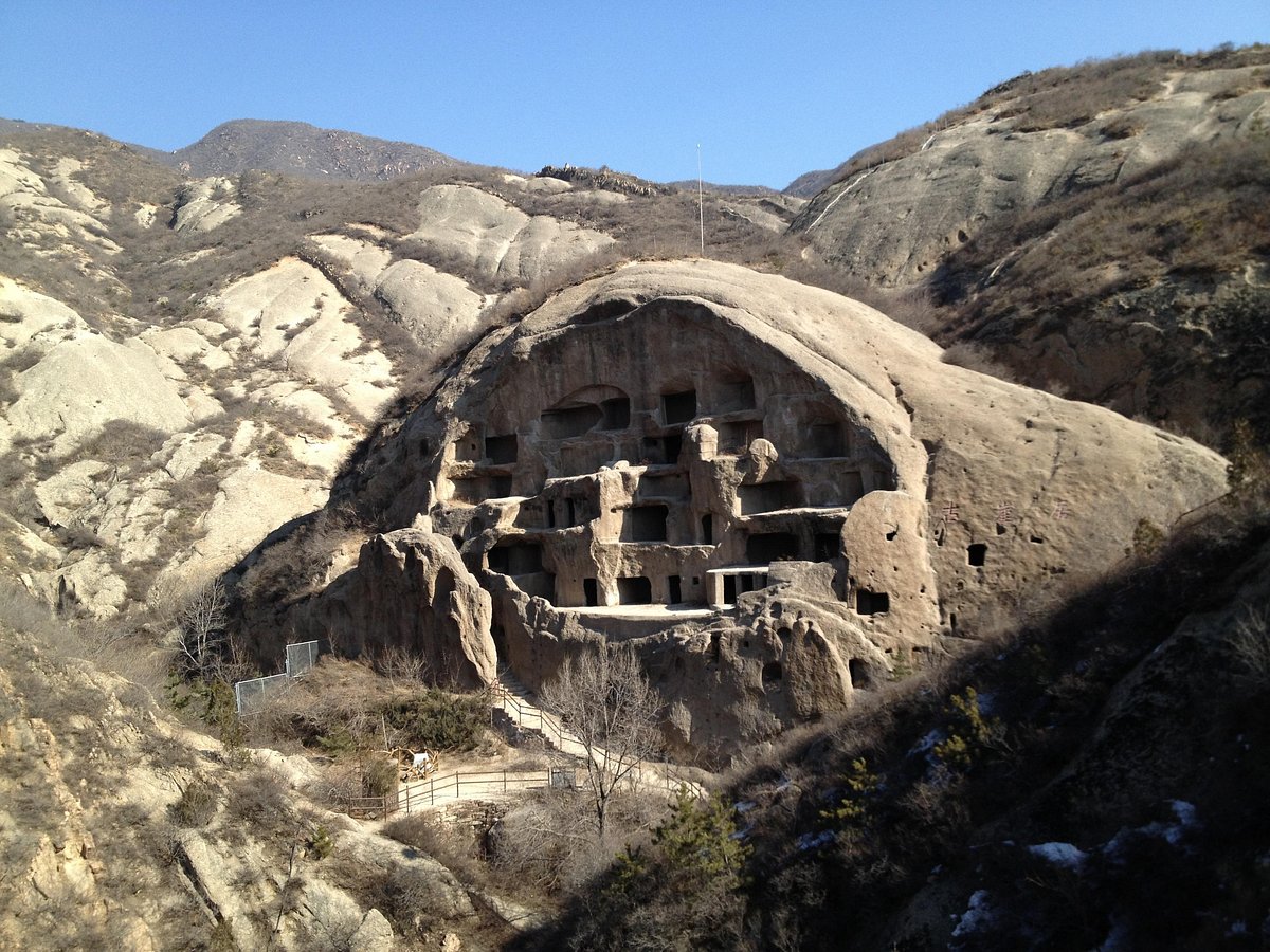 A scenic view of Beijing Yanqing Gu Yaju