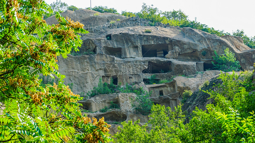 A scenic view of Beijing Yanqing Gu Yaju