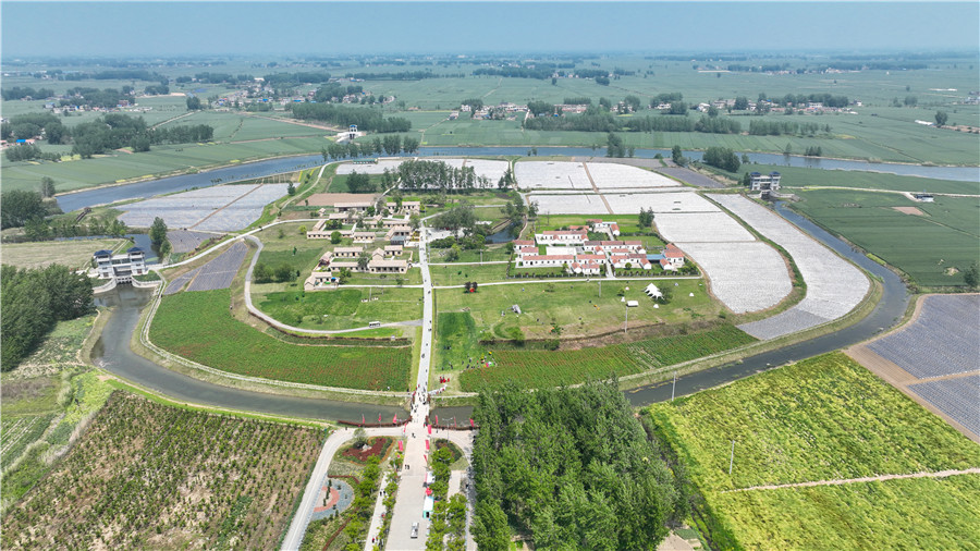 A scenic view of Bengbu Gaixia Yizhi