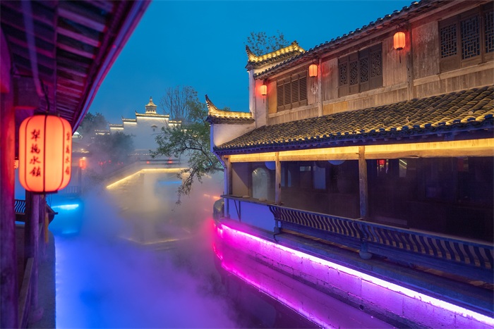 A scenic view of Bengbu Huaiyuan Jiaohui Jianzhu Jiuzhi
