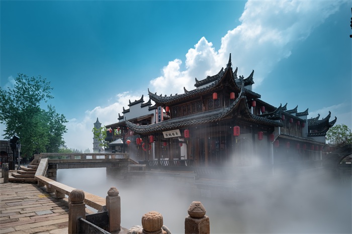 A scenic view of Bengbu Huaiyuan Jiaohui Jianzhu Jiuzhi