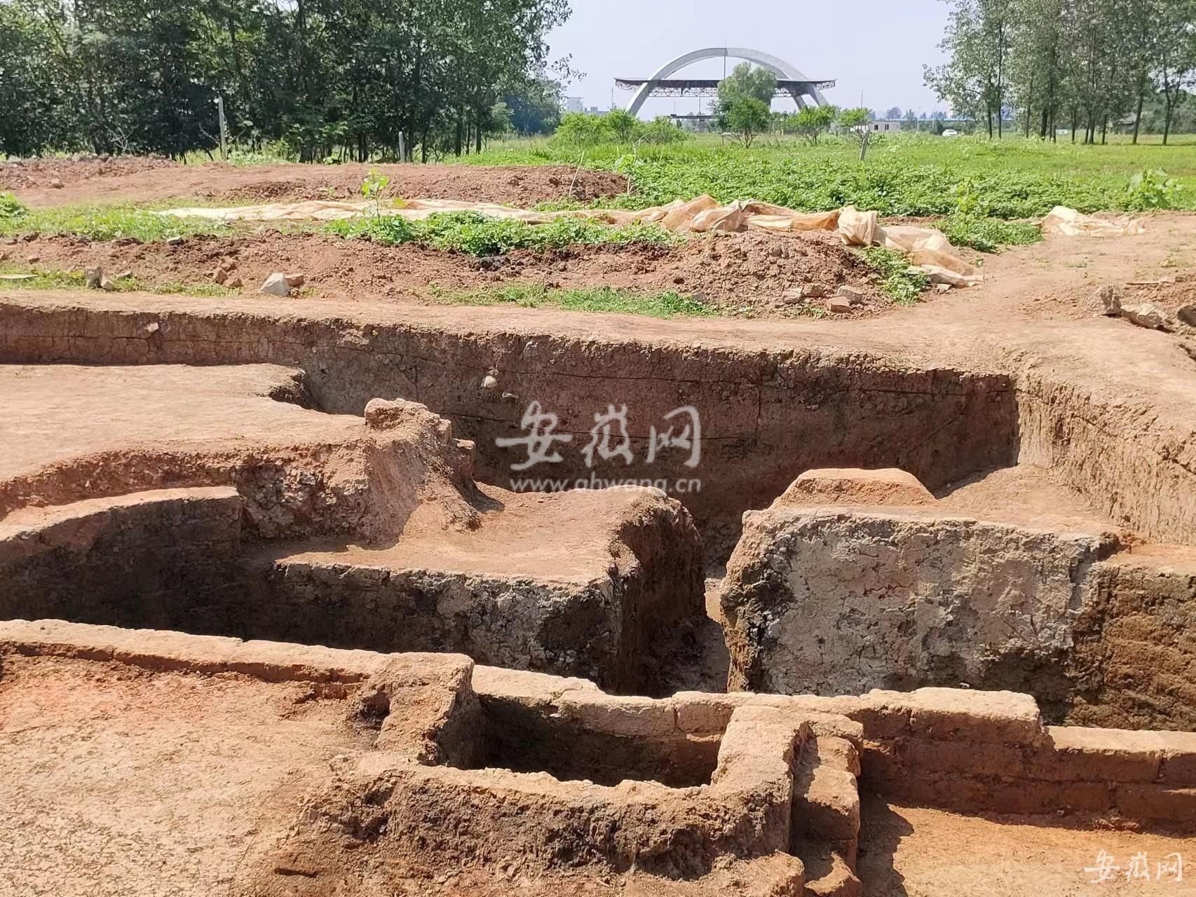 A scenic view of Bengbu Shuangdun Yizhi
