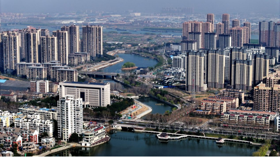 A scenic view of Bengbu Yuhuicun Yizhi