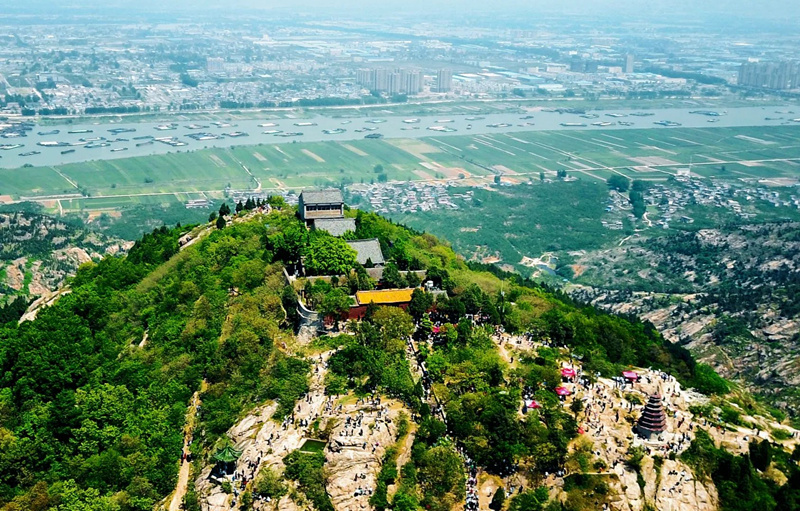 A scenic view of Bengbu Yuhuicun Yizhi