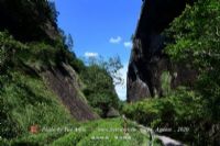 A scenic view of Benxi Bianniushan Chengzhi
