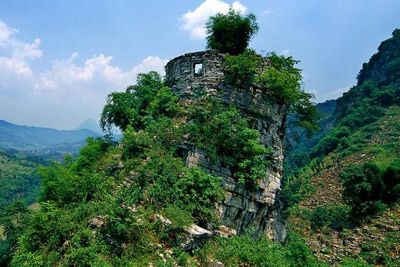 A scenic view of Benxi Fengjiabaozi Mudi