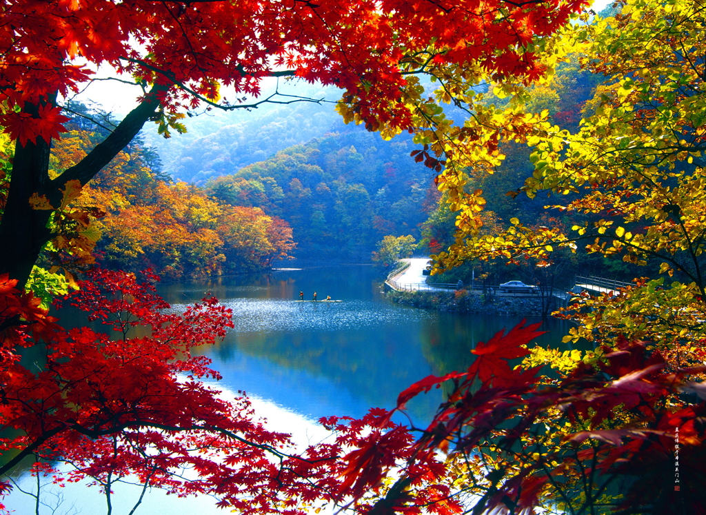 A scenic view of Benxi Gaojiandi Shancheng