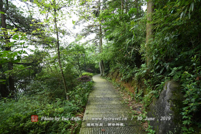 A scenic view of Benxi Machengzi Mudi