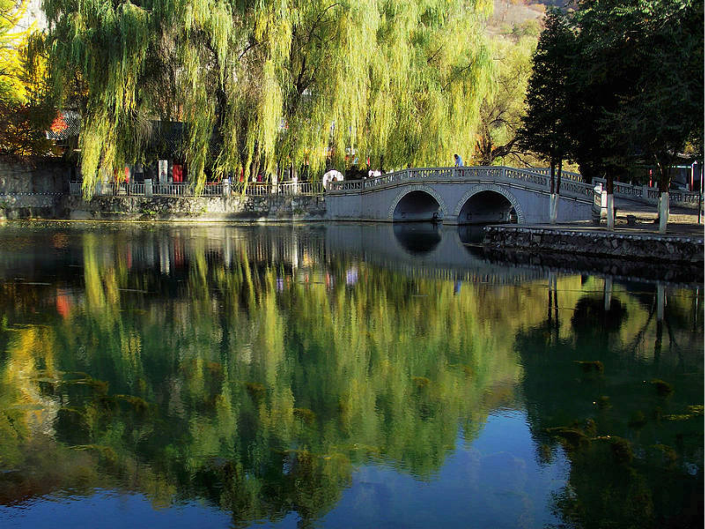 A scenic view of Benxi Miaohoushan Yizhi