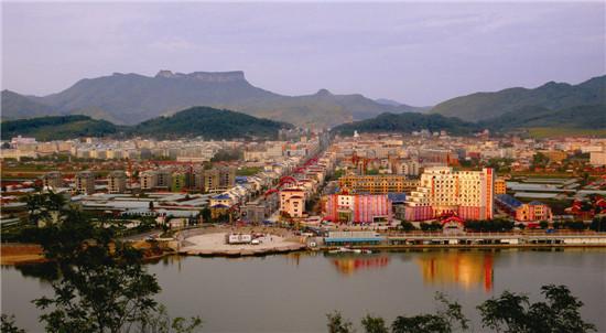 A scenic view of Benxi Xiaguchengzi Chengzhi