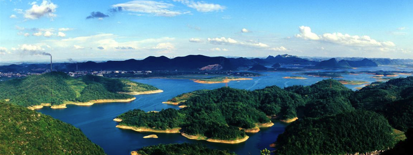 A scenic view of Benxi Yaheliuyu Muqun