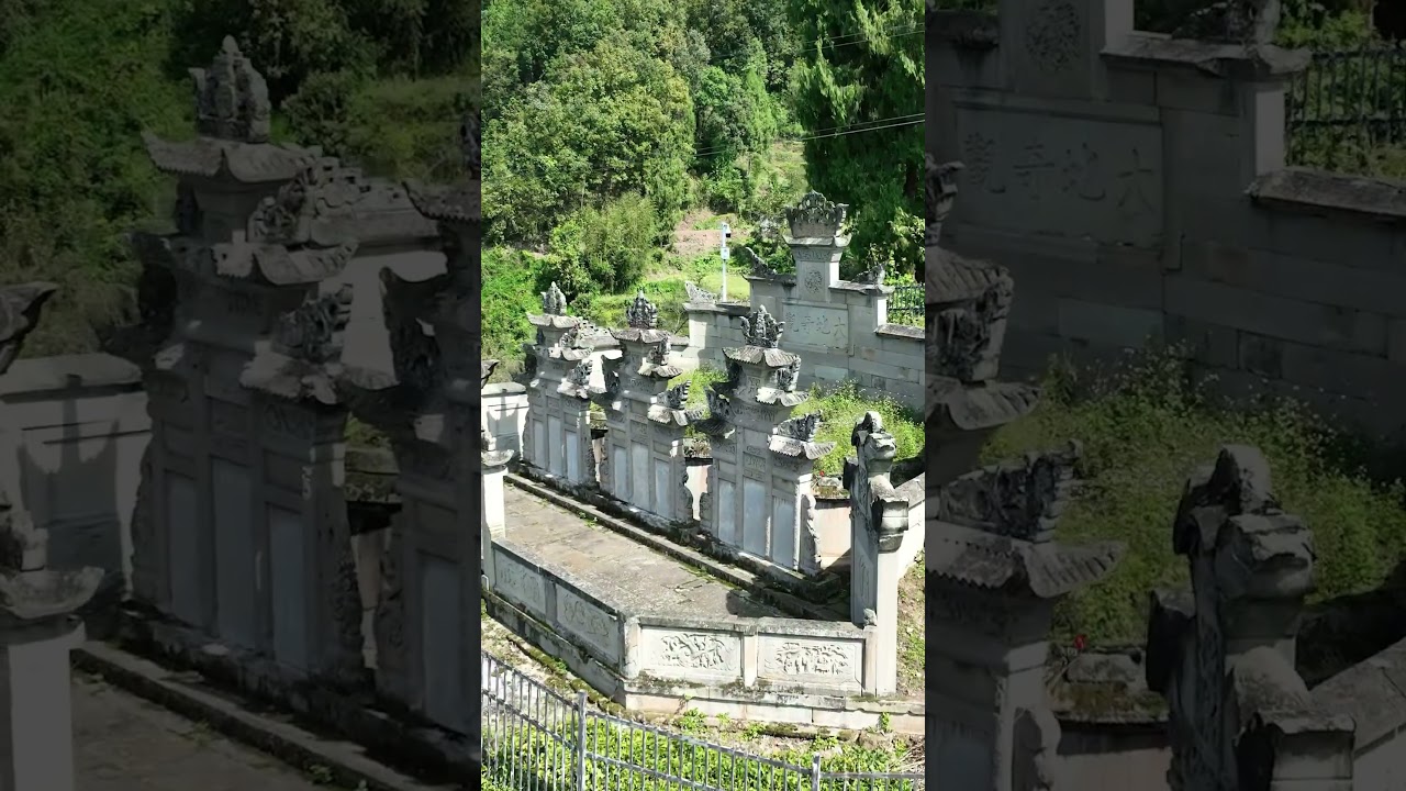 A scenic view of Bijie Aoshi Luoshi Muqun Shike