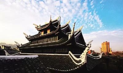 A scenic view of Bijie Zhijin Gujianzhuqun