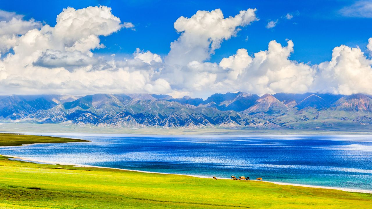 A scenic view of Bortala Sailimuhu Gumuqun