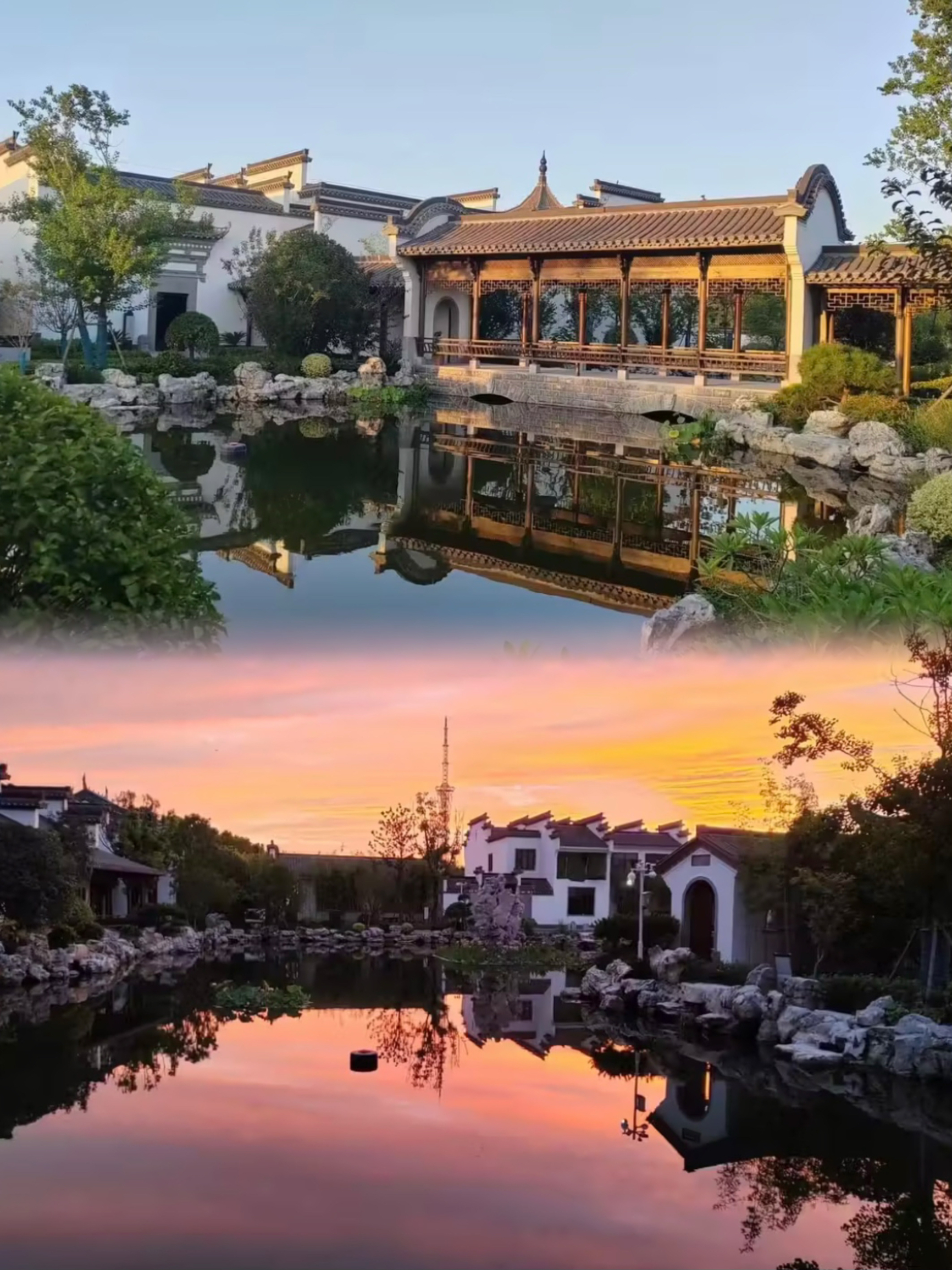 A scenic view of Bozhou Mengcheng Wanfota