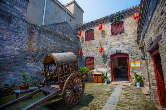 A scenic view of Bozhou Nanjingxiang Qianzhuang