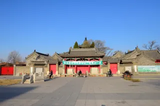 A scenic view of Cangzhou Botou Great Mosque