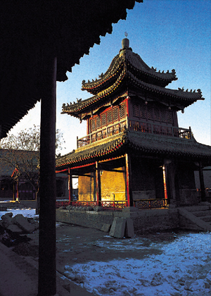 A scenic view of Cangzhou Botou Great Mosque