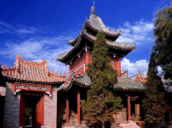 A scenic view of Cangzhou Botou Great Mosque