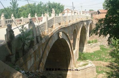 A scenic view of Cangzhou Dengying Bridge