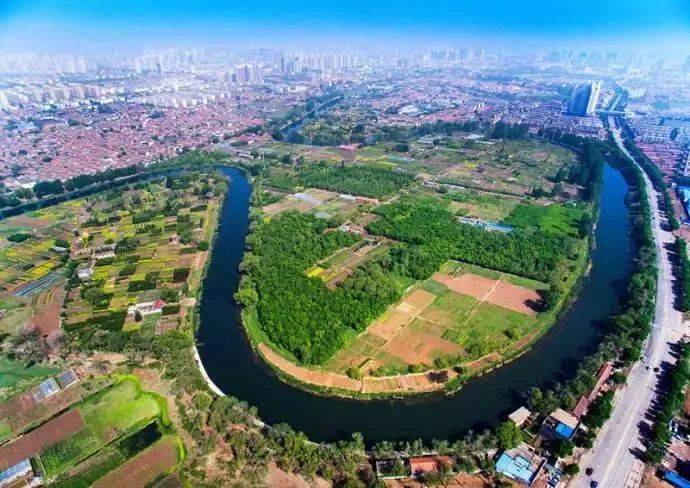 A scenic view of Cangzhou Dengying Bridge
