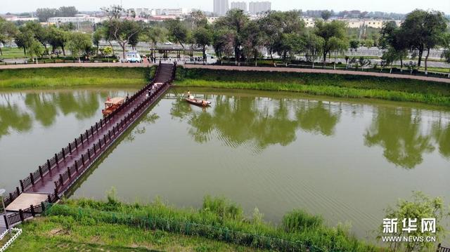 A scenic view of Cangzhou Dengying Bridge