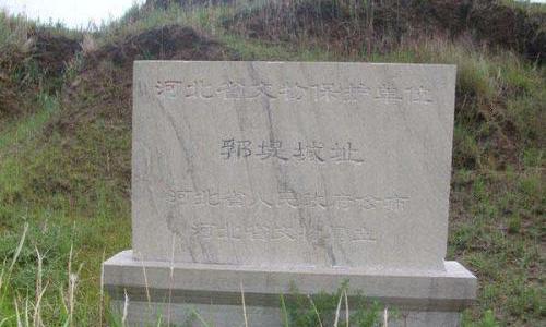 A scenic view of Cangzhou Fudi Cheng Site