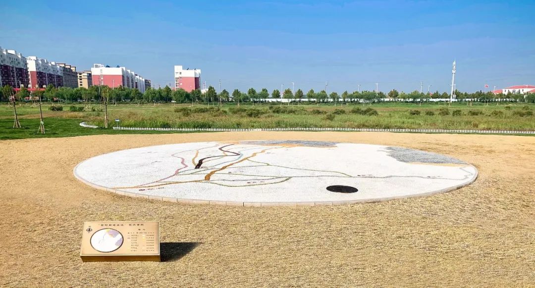 A scenic view of Cangzhou Fudi Cheng Site