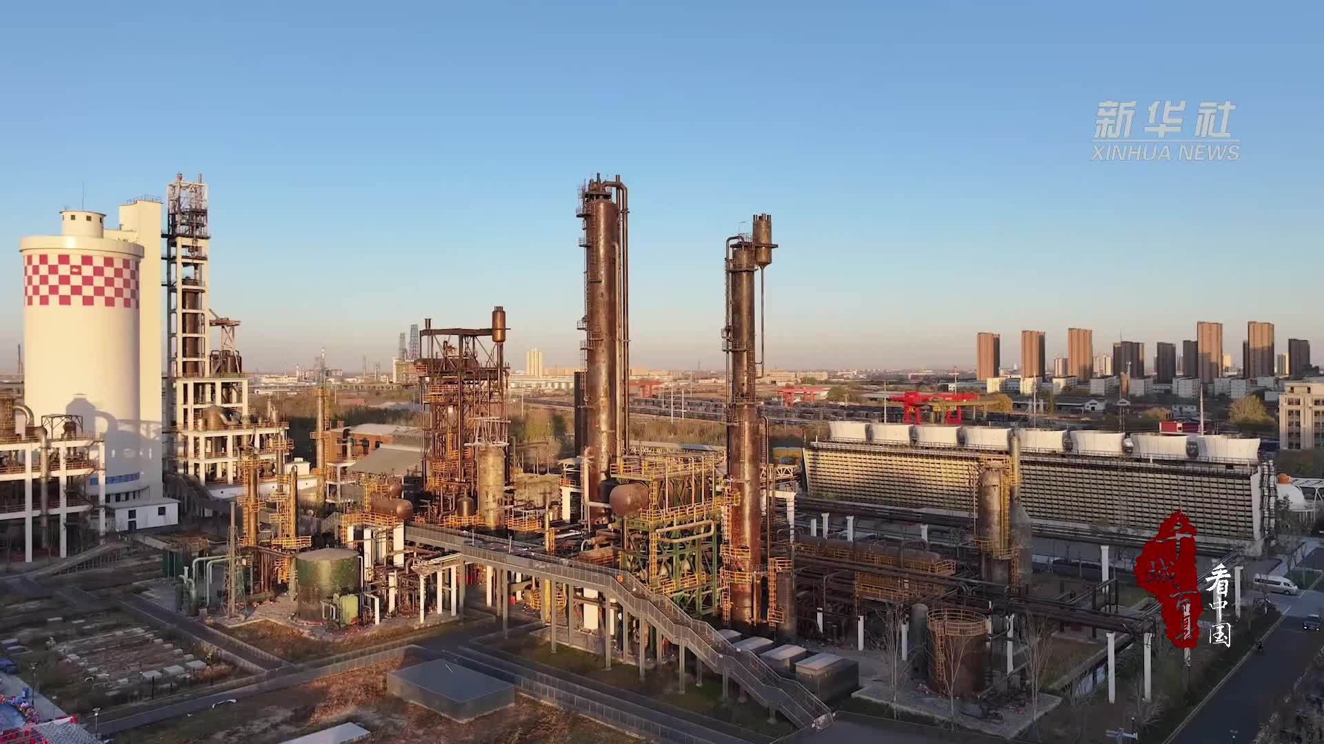 A scenic view of Cangzhou Fudi Cheng Site