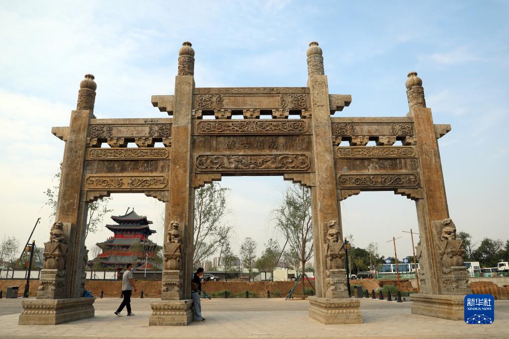 A scenic view of Cangzhou Guangming Theater