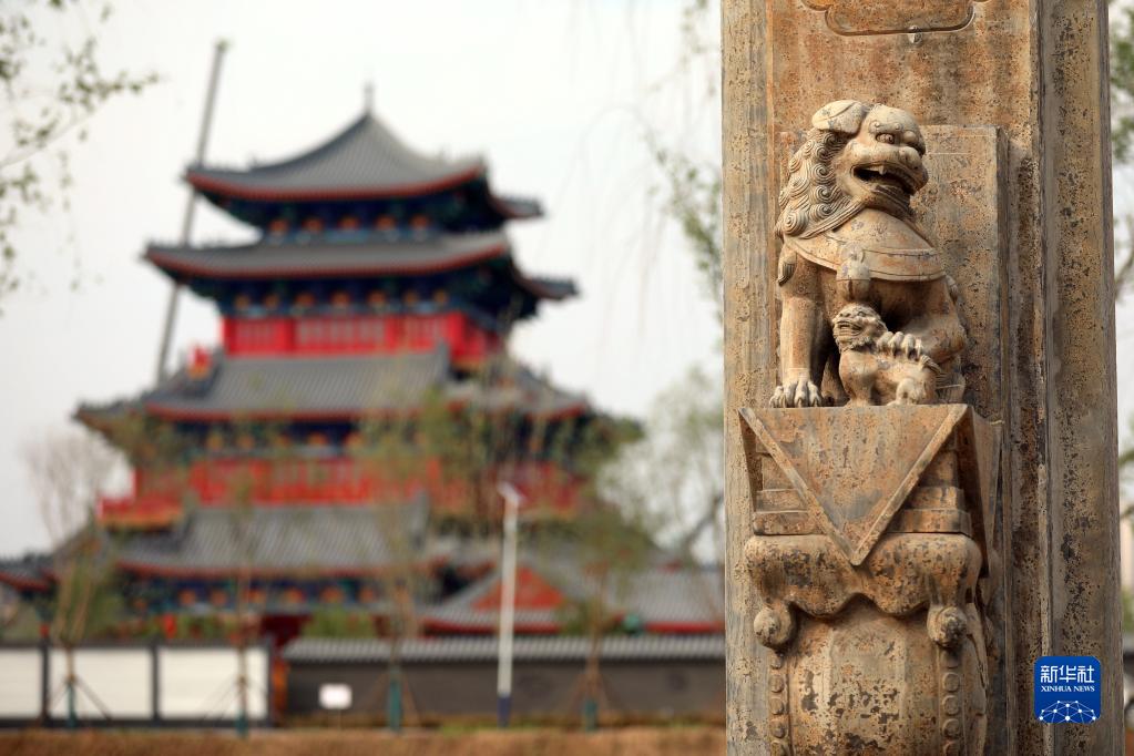 A scenic view of Cangzhou Guangming Theater