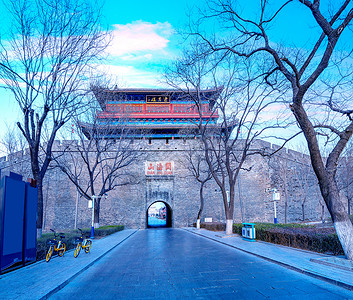 A scenic view of Cangzhou Jiu Cheng