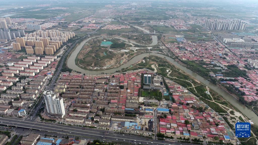 A scenic view of Cangzhou Jiu Cheng