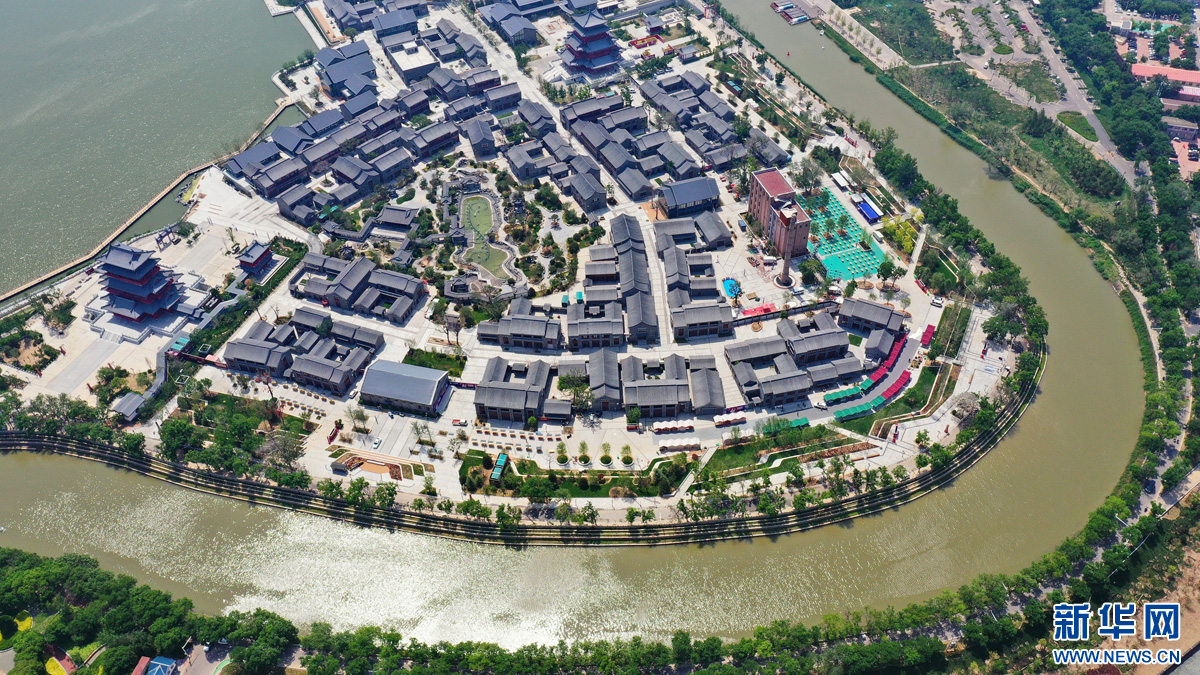 A scenic view of Cangzhou Jiu Cheng